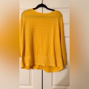 Westbound yellow knit sweater